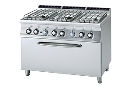 Plynový sporák s troubou CF6 712