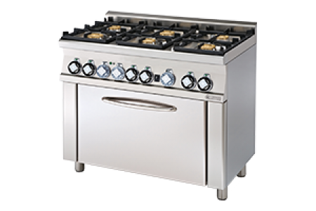 Plynový sporák s el. troubou CF6 610 GEM