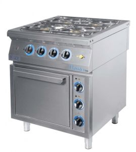 Plynový sporák s el. troubou G-C-4/900 EO