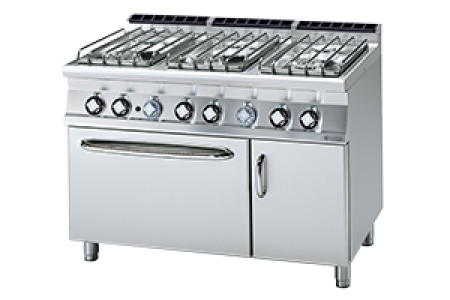 Plynový sporák s troubou CF6 712